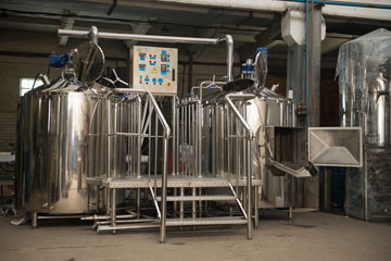 2 vessel 500-liters brewhouse