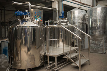 2vessels brewhouse at 5hl